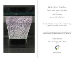 Reflective Textiles: Garment Design, Space, and the Digital