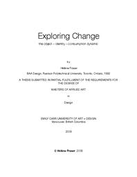 Exploring Change: The Object-Identity-Consumption Dynamic