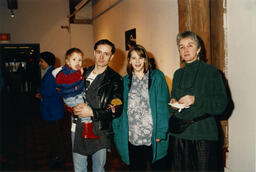 Staff Christmas event, circa 1990s.