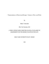 Transmutations of Emotional Energy: Ceramics, Fibre, and Flesh