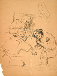 Three figures after Old Masters: 