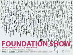 Foundation show: Work by students completing first year