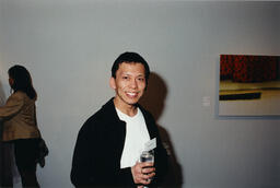 Wayne Louie at donor night, 1999.