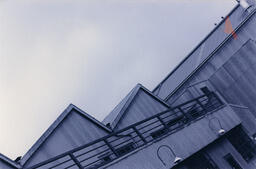 North Building exterior, circa 1992-1994.