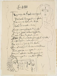 From the series Góngora: Vingt Poèmes by Luis de Góngora y Argote: Soneto XVII: 