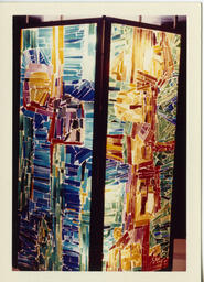 Mosaic folding screen, VSA Biennial Exhibition, 1960.