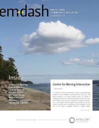em dash : Emily Carr Community Bulletin : Summer 09