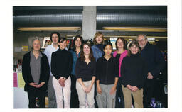 Library staff at 80th anniversary, October 2005.