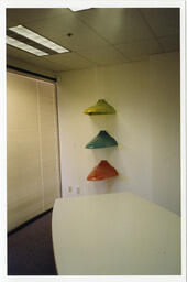 Grad show, work by Anna Wood, 1997.