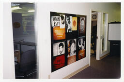 Grad show, work by Chris Dixon, 1997.