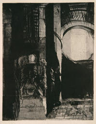 From the series The Temptation of Saint Anthony, Plate 3: 