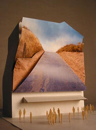 Maquette for submission to the 2006 Diesel Wall: Milan competition