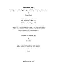 Figurations of Fungi: An Exploration of Ethology, Emergence, and Expression in Creative Practice