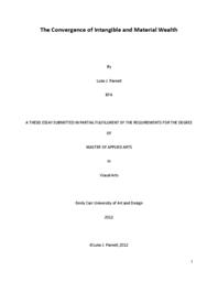 The Convergence of Intangible and Material Wealth