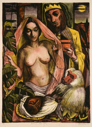 From the series Vanity II - Salome and John: 