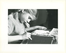 Child draws, BCYA "Changing Images", 1981.