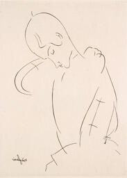 Femme au profile