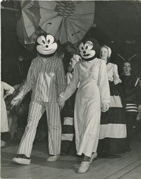 Costumes at Beaux Arts Ball, fiesta of the insects, March 12 1949.