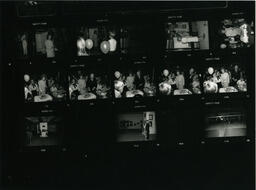 Contact sheet for BCYA opening, 1983.