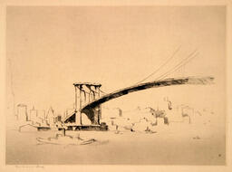 [Brooklyn Bridge study]: 