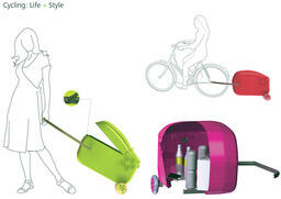 Shopping Trailer for Cyclists
