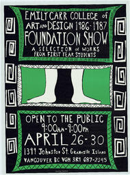 Emily Carr College of Art and Design 1986-1987 Foundation Show
