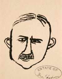 Man with moustache: 