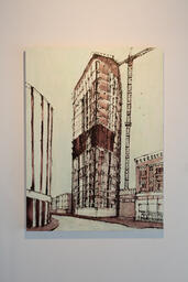 Redevelopment in maroon