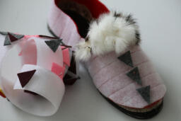 A unique pair of shoes