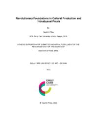 Revolutionary Foundations in Cultural Production and Nonabyssal Praxis