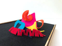Close-up of Mindfulness Felt Puzzle