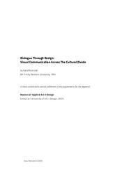 Dialogue Through Design: Visual Communication Across The Cultural Divide