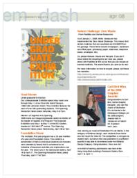 em dash : Apr. 08 : ECI Community Bulletin