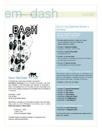 em dash : Oct. 08 : ECU Community Bulletin