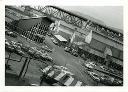 Johnston Street viewed from Ron Basford Park, circa 1992-1994.