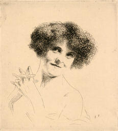 Portrait of a young woman