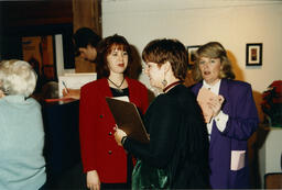 Staff Christmas event, circa 1990s.