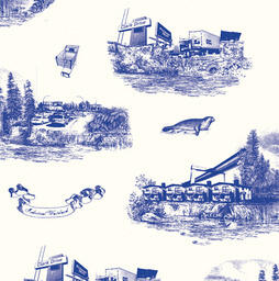 False Creek Infographic Wallpaper