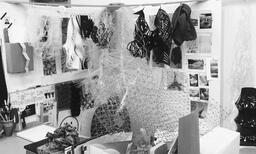 Living with my studio work, a photograph of my former graduate studio space